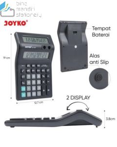 Foto Joyko Calculator CC-49 Kalkulator Meja 12 Digit merek Joyko