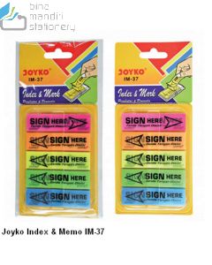 Gambar Joyko Index & Memo IM-37 Sticky Note Pesan Tempel merek Joyko