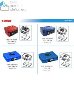 Brosur gambar atk Kenko Cash Box CB - 898 S Kotak Box Penyimanan Uang