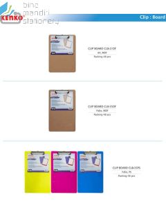 e-catalogue image atk Kenko Clipboard CLB-31DF Papan Jalan Alas Tulis