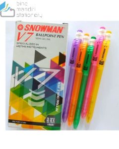 Gambar Pena Ballpoint Merk Snowman