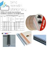 Contoh JBI Spiral Kawat No. 18 Pitch 2:1 (1 1/8") A4 Ring Jilid Wire Binding merek JBI