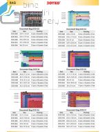 Foto Kantong Poket Resleting Dokument Joyko Document Bag DCB-32 Bill (sarung) merek Joyko